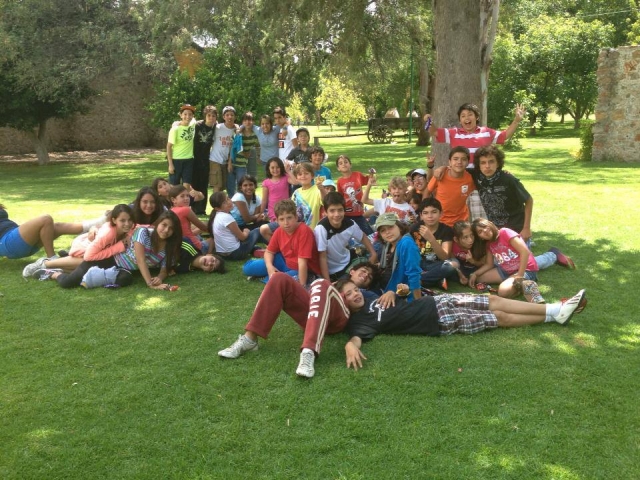  Freunde im Camp 